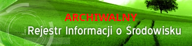 Grafika przedstawia zielony krajobraz pola i drzewa oraz napis RIOS ARCHIWALNY 